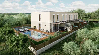 Kuća u nizu, Umag - pogled na more i mirno naselje