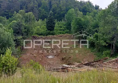 Građevinsko zemljište, Fužine, pogled na jezero - 4
