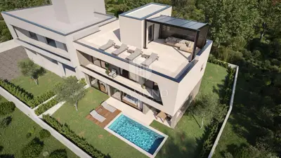 Medulin, moderner Neubau mit atemberaubendem Panoramablick - 7