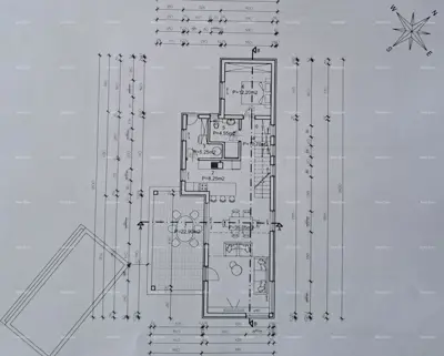 Sv. Nedelja, Grundstück mit Baugenehmigung und Projekt für ein Haus mit Pool - 5