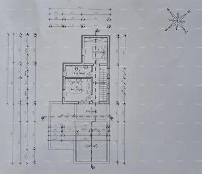 Sv. Nedelja, Grundstück mit Baugenehmigung und Projekt für ein Haus mit Pool - 4