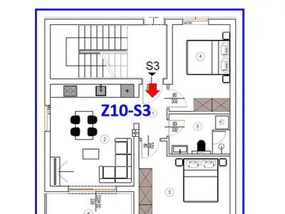 61 m² apartment, Veli vrh, Pula - new build with loggia - 3