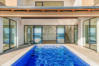 Villa in Crikvenica, panoramic view of Kvarner - 5