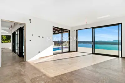 Villa in Crikvenica, panoramic view of Kvarner - 15