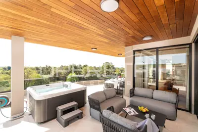 ISTRA, VABRIGA - Penthouse u blizini Poreča s pogledom na more - 19