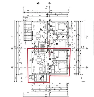 Apartment 53.57 m², Škatari, 2 bedrooms and balcony - 6