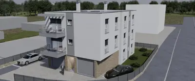 Apartment 53.57 m², Škatari, 2 bedrooms and balcony - 4