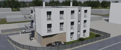 Apartment 53.57 m², Škatari, 2 bedrooms and balcony - 3