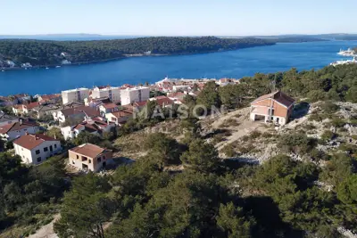 Baugrundstück 581 m², Mali Lošinj, Meerblick - 7
