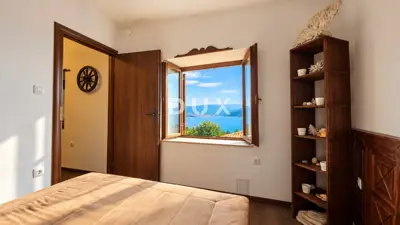 Stone house 86 m², Liganj - view of Kvarner - 12