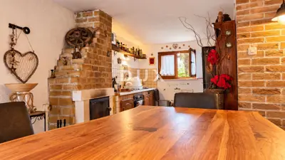 Stone house 86 m², Liganj - view of Kvarner - 5