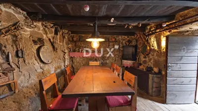 Stone house 86 m², Liganj - view of Kvarner - 18
