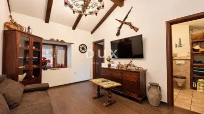 Stone house 86 m², Liganj - view of Kvarner - 3