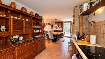 Stone house 86 m², Liganj - view of Kvarner - 8