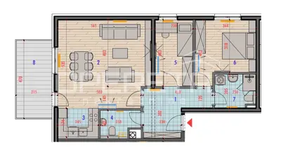 Wohnung zum Kauf in Donja Dubrava, 78 m² - 7