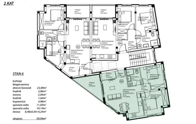 Apartment with sea view on the 2nd floor - Peroj - 24