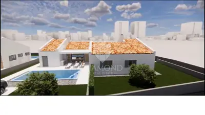 Prizemnica 112 m², Poreč okolica - bazen i terasa - 5