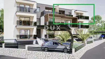 Apartment 104 m², Podmurvice - sea view and 2 balconies - 19