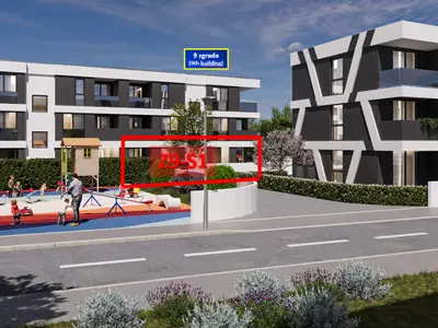 Stan 65 m², Pula - Veli vrh, vrt i loggia - 2