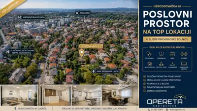 Commercial space 140 m², Pantovčak, neat and functional - 7