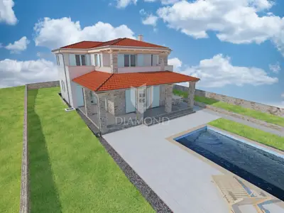 Poreč, surrounding area, edge plot with building permit - 4