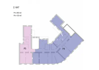 Gewerbefläche 1.235 m², Donji grad - Straßenbahnzone - 4