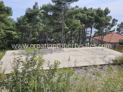 Bauland 962 m², Insel Hvar - südliche Seite