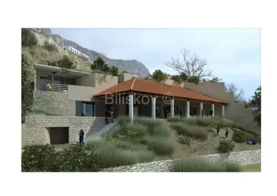 Zemljište 4.732 m², Podstrana - otvoren pogled na more i Split
