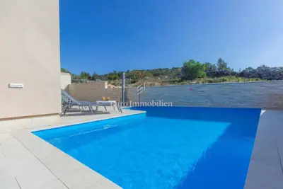 Villa 402 m², Murter - pool and view of Kornati - 7