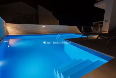 Villa 402 m², Murter - pool and view of Kornati - 8