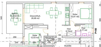 Wohnung 2. Stock, Peroj - Meerblick - 22