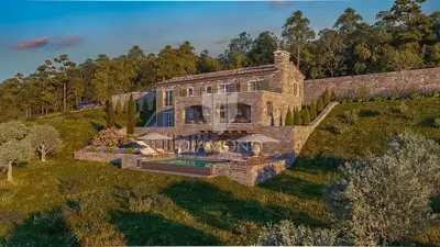 Building plot 1,800 m², Motovun - permit for a villa with a pool - 9