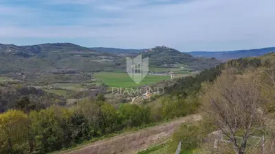 Building plot 1,800 m², Motovun - permit for a villa with a pool - 6