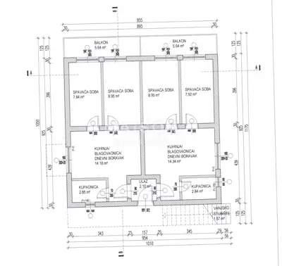 Kuća 327 m², Okrug Donji - 100 m od mora - 10