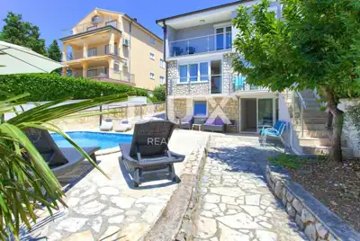 Haus 200 m², Novi Vinodolski - Pool und 2. Reihe zum Meer - 4