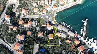 Građevinsko zemljište 721 m², Kali, pogled na more i mir - 3