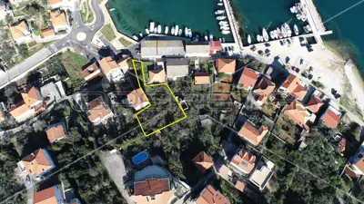 Građevinsko zemljište 721 m², Kali, pogled na more i mir - 7