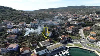 Građevinsko zemljište 721 m², Kali, pogled na more i mir - 4