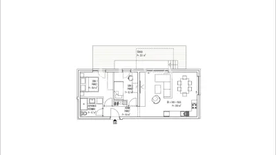 Apartment 80.2 m², Brezovica - 3 rooms, terrace and garden - 4