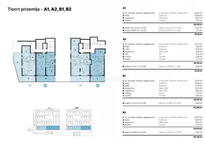 Makarska - Wohnung mit Pool und atemberaubendem Panoramablick - 14