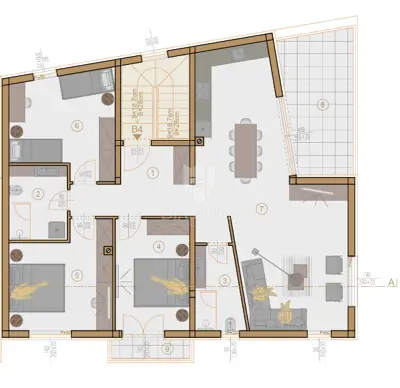 Brand new apartment with three bedrooms - Pula - 3