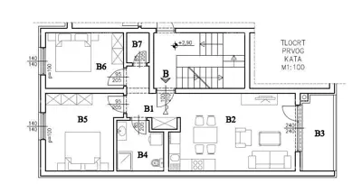 Wohnung 77 m², Šijana, Pula - ruhige Lage und privater Komplex - 10
