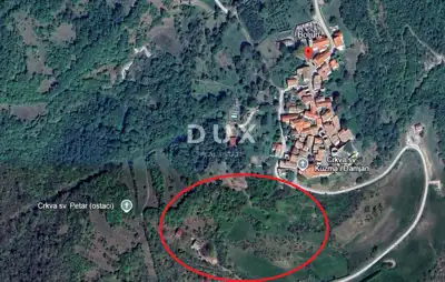 Building land, Boljun - peaceful location and views of the landscape - 2