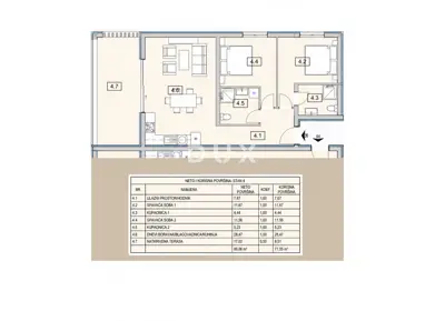 Apartment for sale in Srima, 82,6 m² - 26