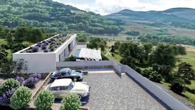 Grundstück, Motovun - Baugenehmigung und atemberaubender Panoramablick - 3