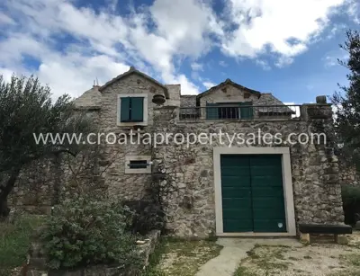 Kuća 40 m², Otok Brač - pogled na more - 2