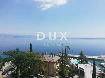 Stan 100 m², Opatija - Centar, pogled na more i balkon