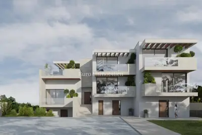 Građevinsko zemljište, Krk, pogled na more i idejni projekt - 4
