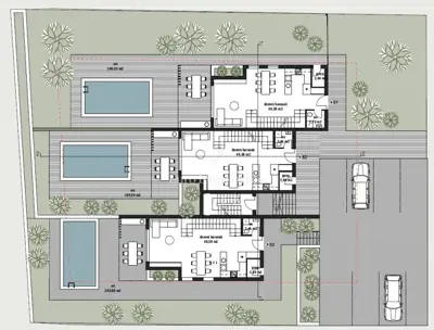 Građevinsko zemljište, Krk, pogled na more i idejni projekt - 6
