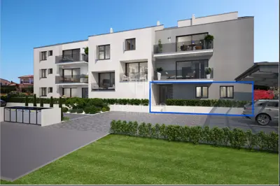 Wohnung 72 m², Poreč - Garten 110 m² und Meerblick